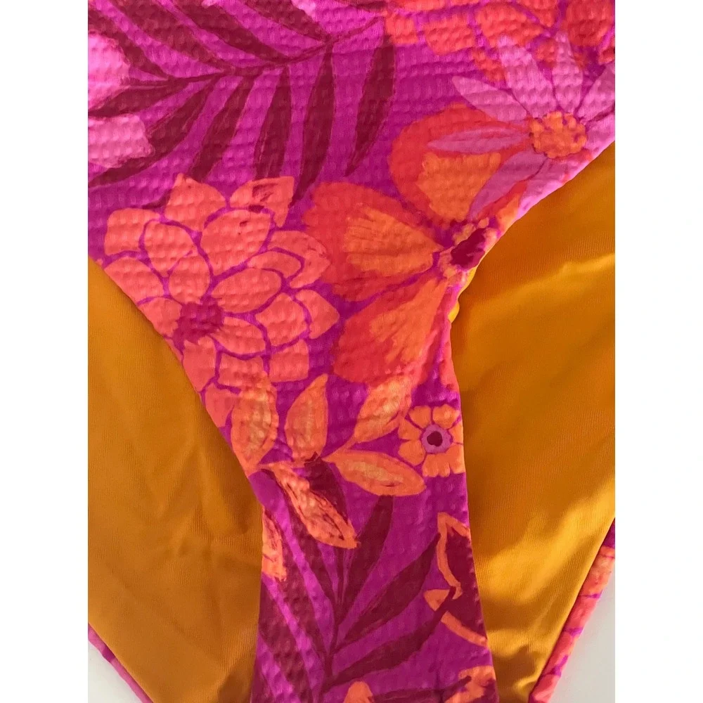 BECCA Copacabana Mira Halter Bikini Top and Copacabana Hipster Bottom Size Small
